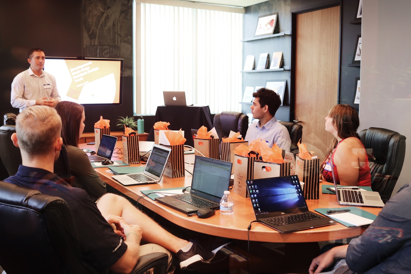 Accurax Financial team working with clients
